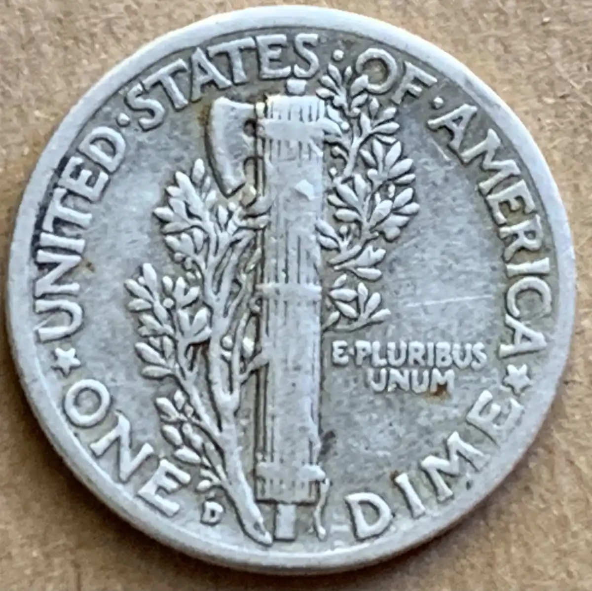1943---D-Mercury-Dime-